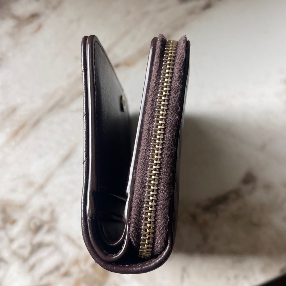 Saint Laurent Quilted Joan Zip Around Wallet - Picture 6 of 9